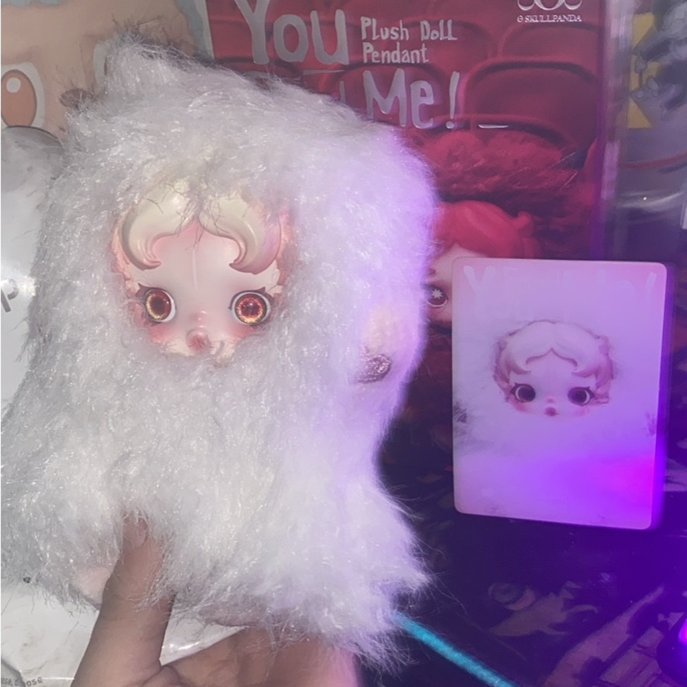 Skull Panda ‘GHOSTIE’ Pop Mart Plush Doll Pendant